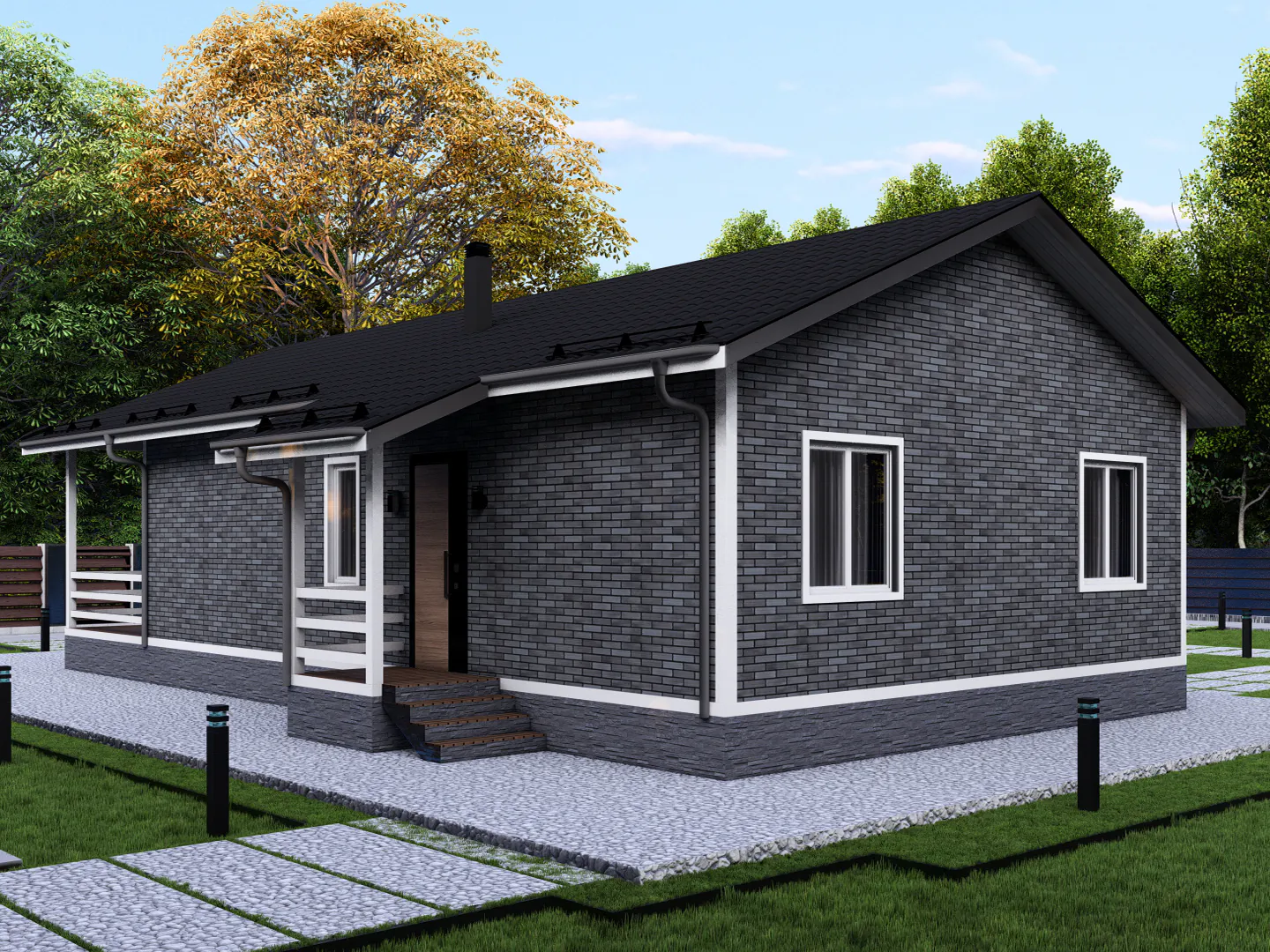 Дом 120м² с террасой 5