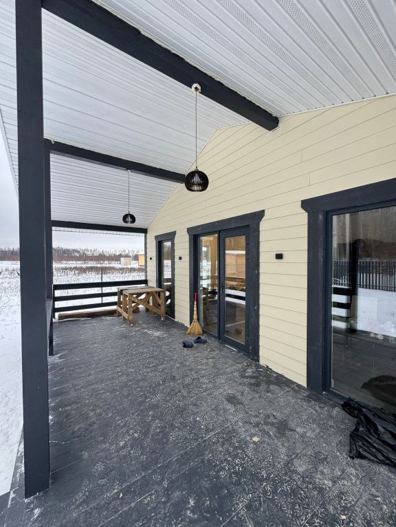 Каркасный дом - 120м²